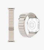 alpine strap white color for smartwatch