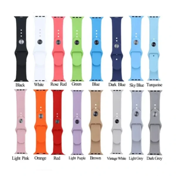 silicone straps for smart watch